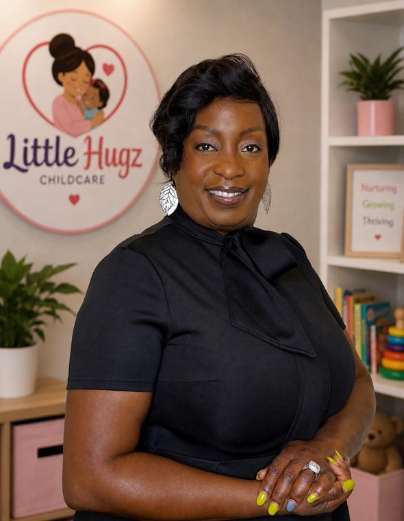 Libby, founder of Little Hugz